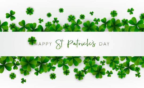 St. Patrick's Day Social event banner