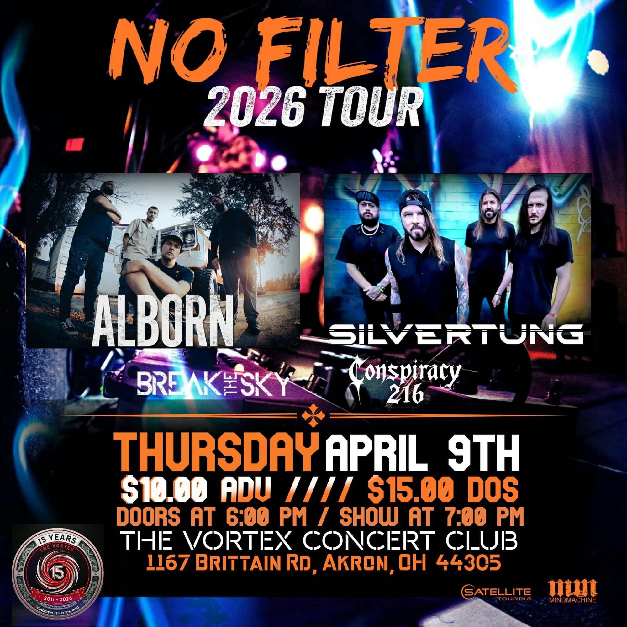 ALBORN & SILVERTUNG Headlines The Vortex event banner