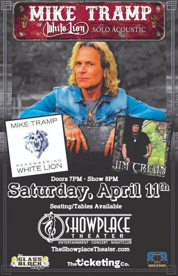 Mike Tramp- White Lion event banner