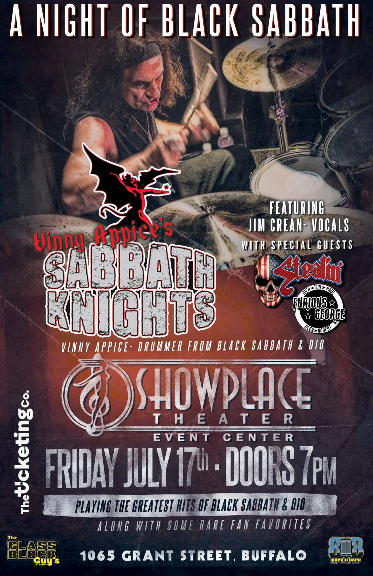 Sabbath knights event banner
