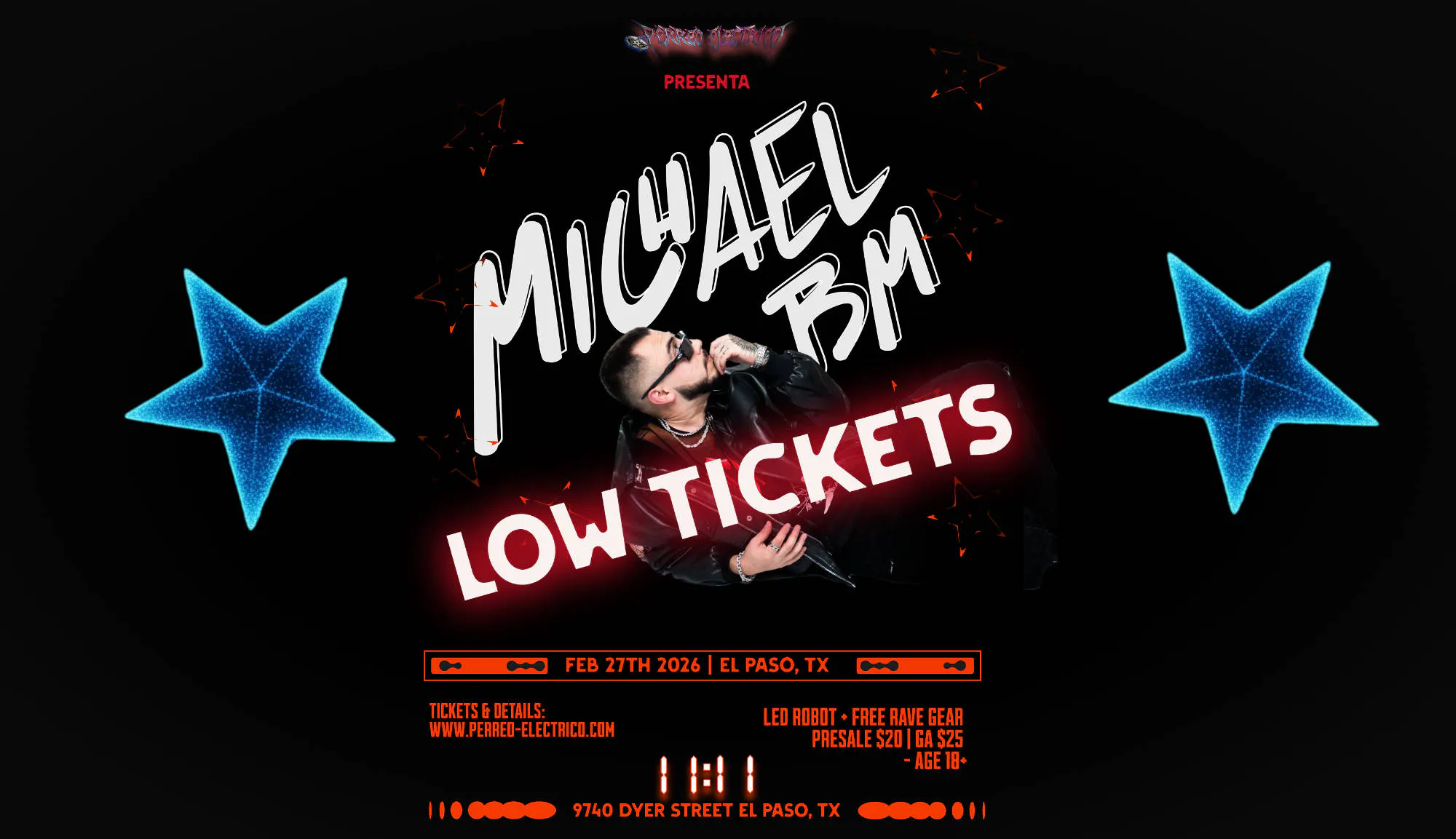 Perreo Electrico : MICHAEL BM event banner