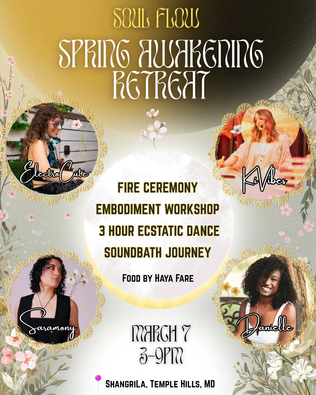 Spring Awakening Retreat event banner