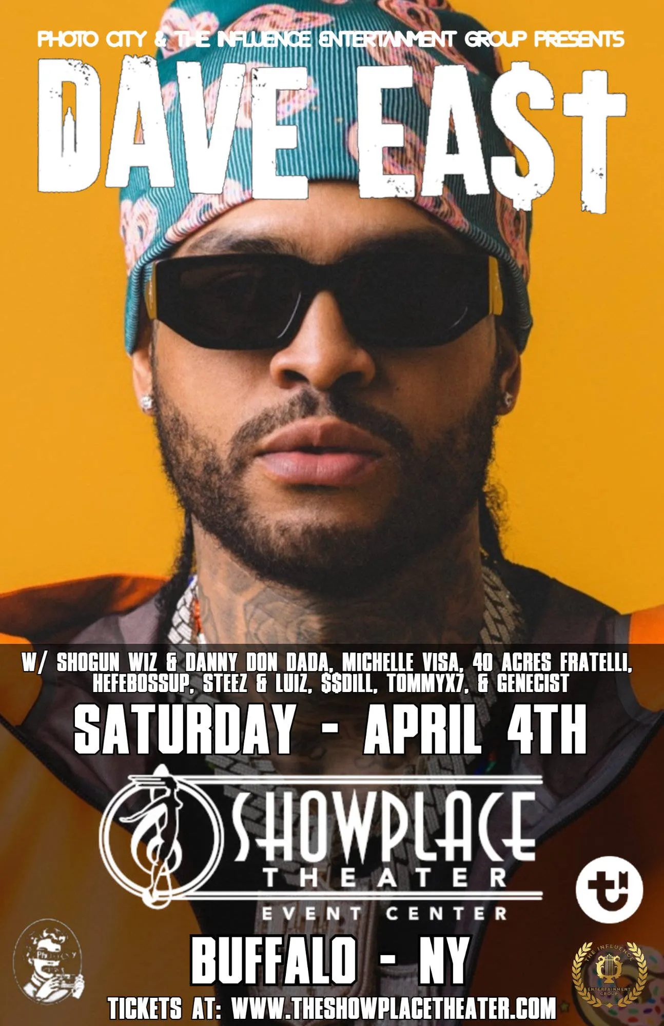 Dave East event banner