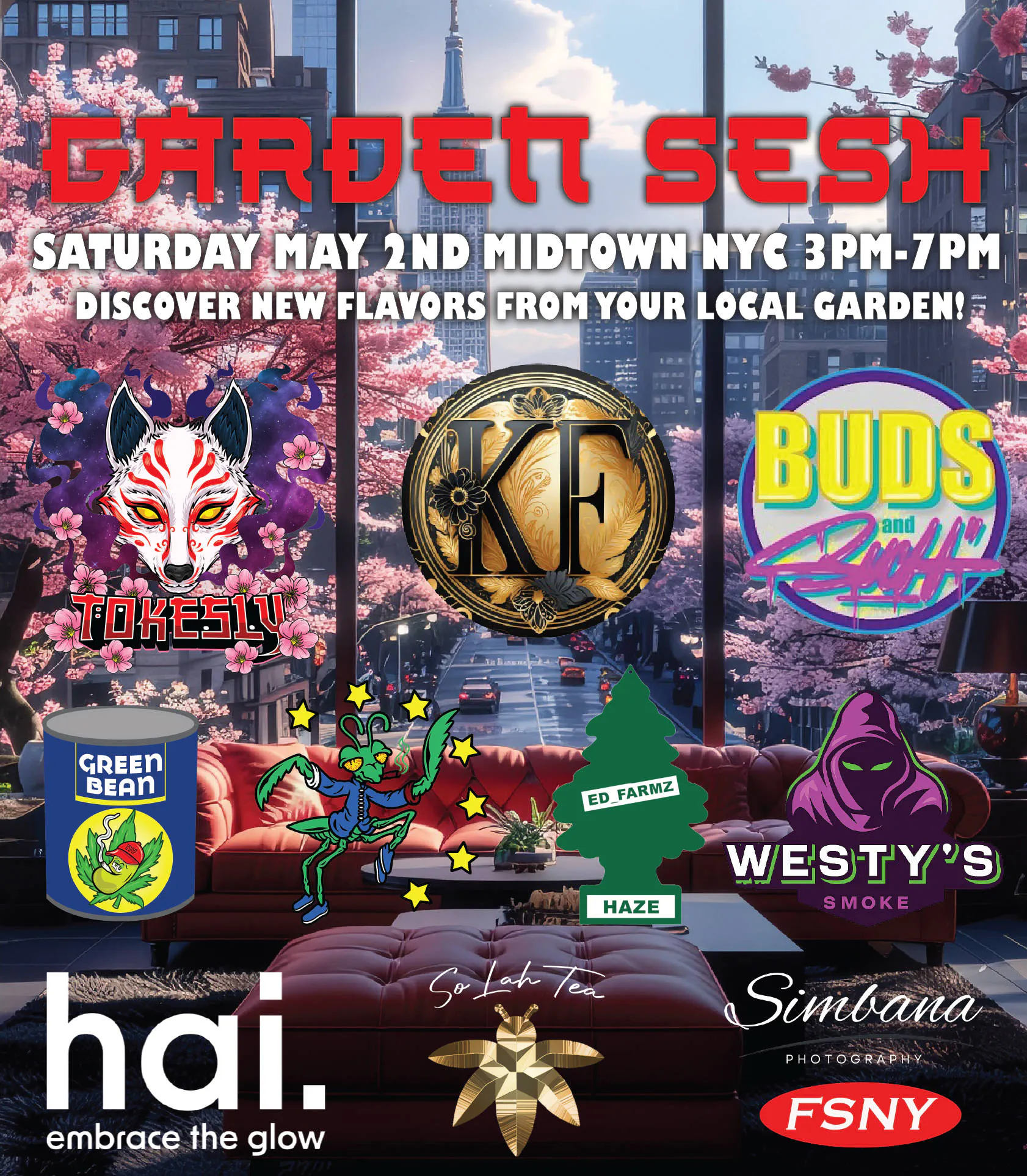 (CANCELLED) 420 GARDEN SESH event banner