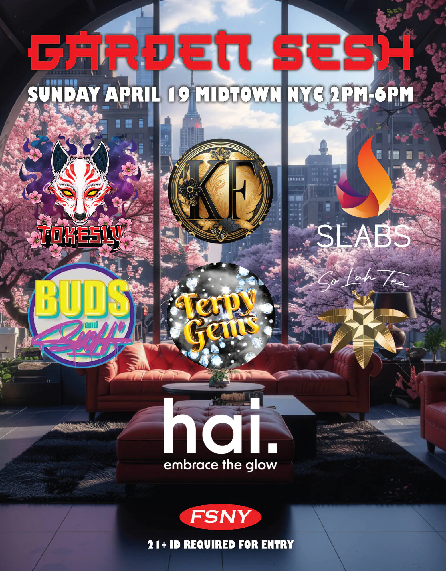 🌸 420 GARDEN SESH 🌸 event banner