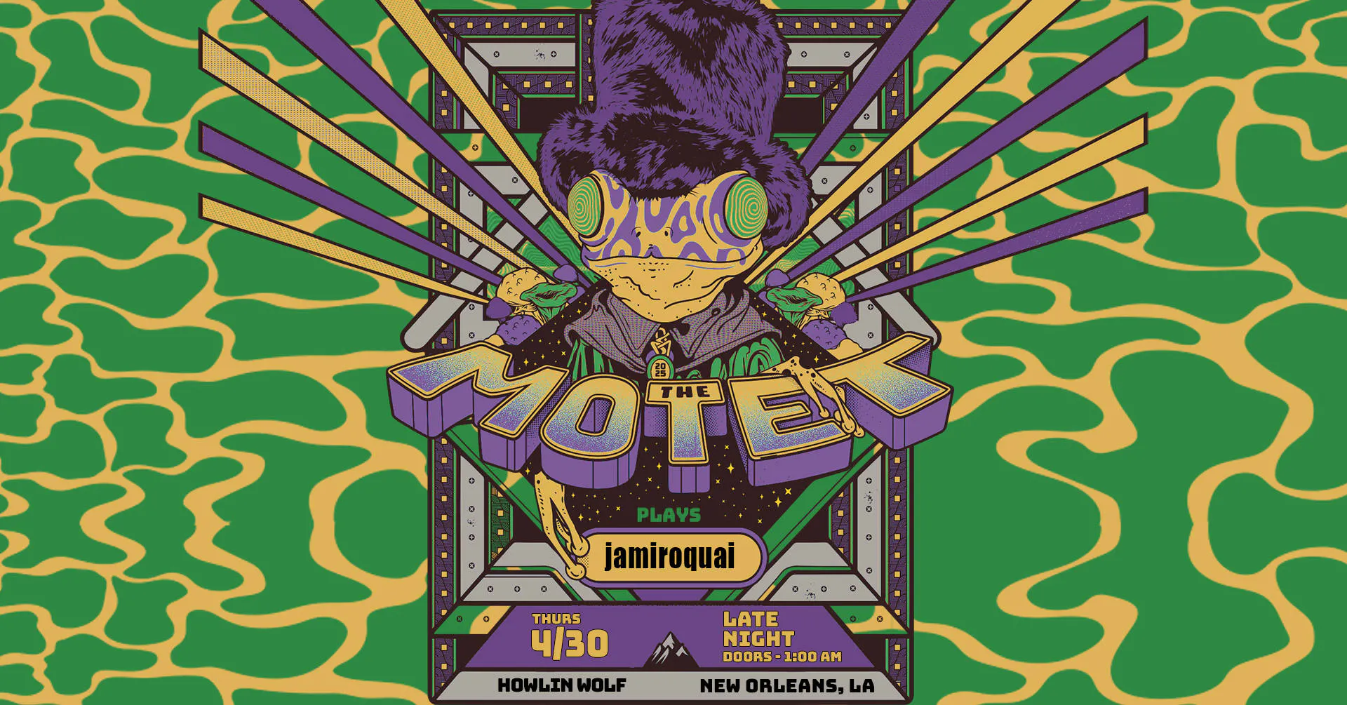 The Motet Plays Jamiroquai event banner