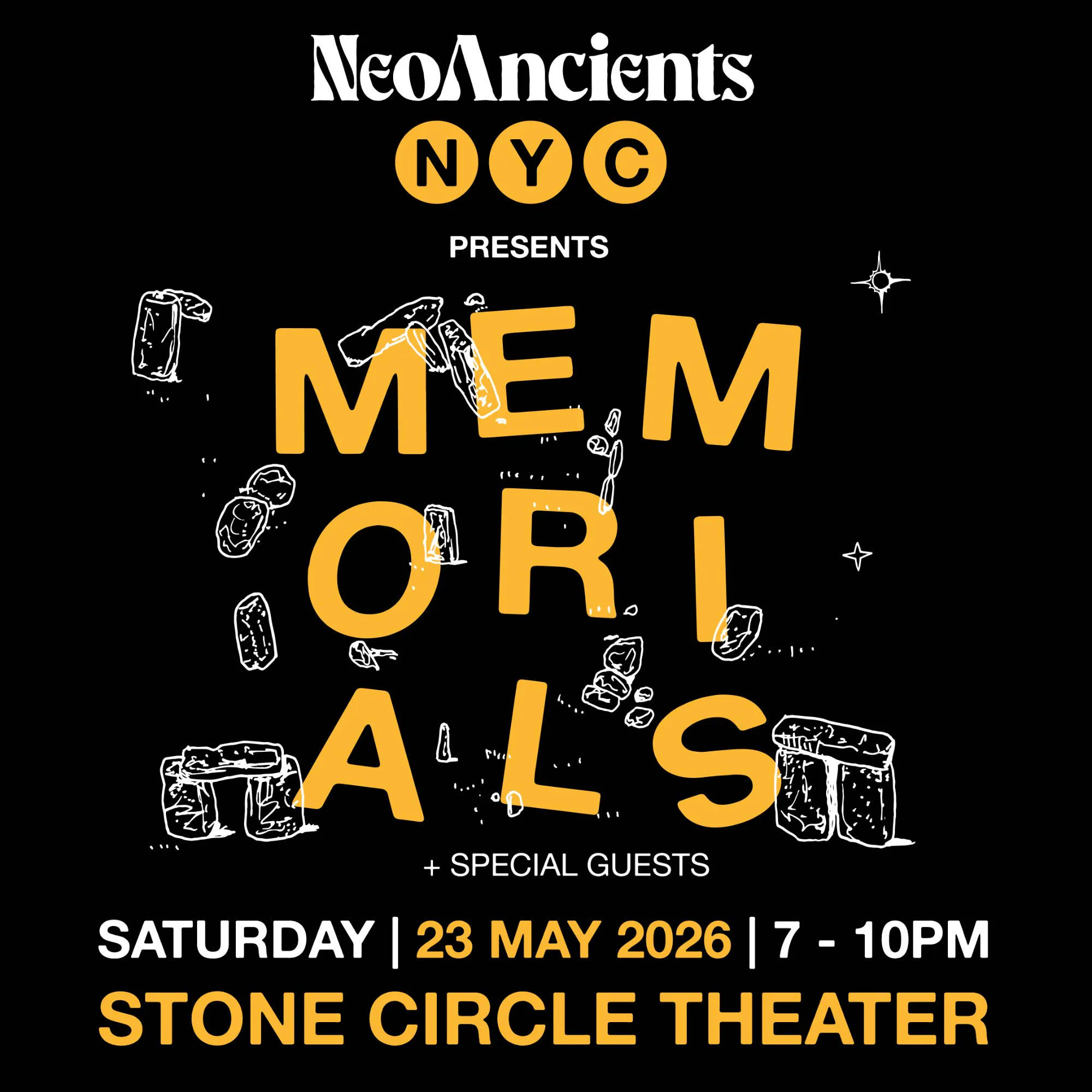 NeoAncients NYC event banner