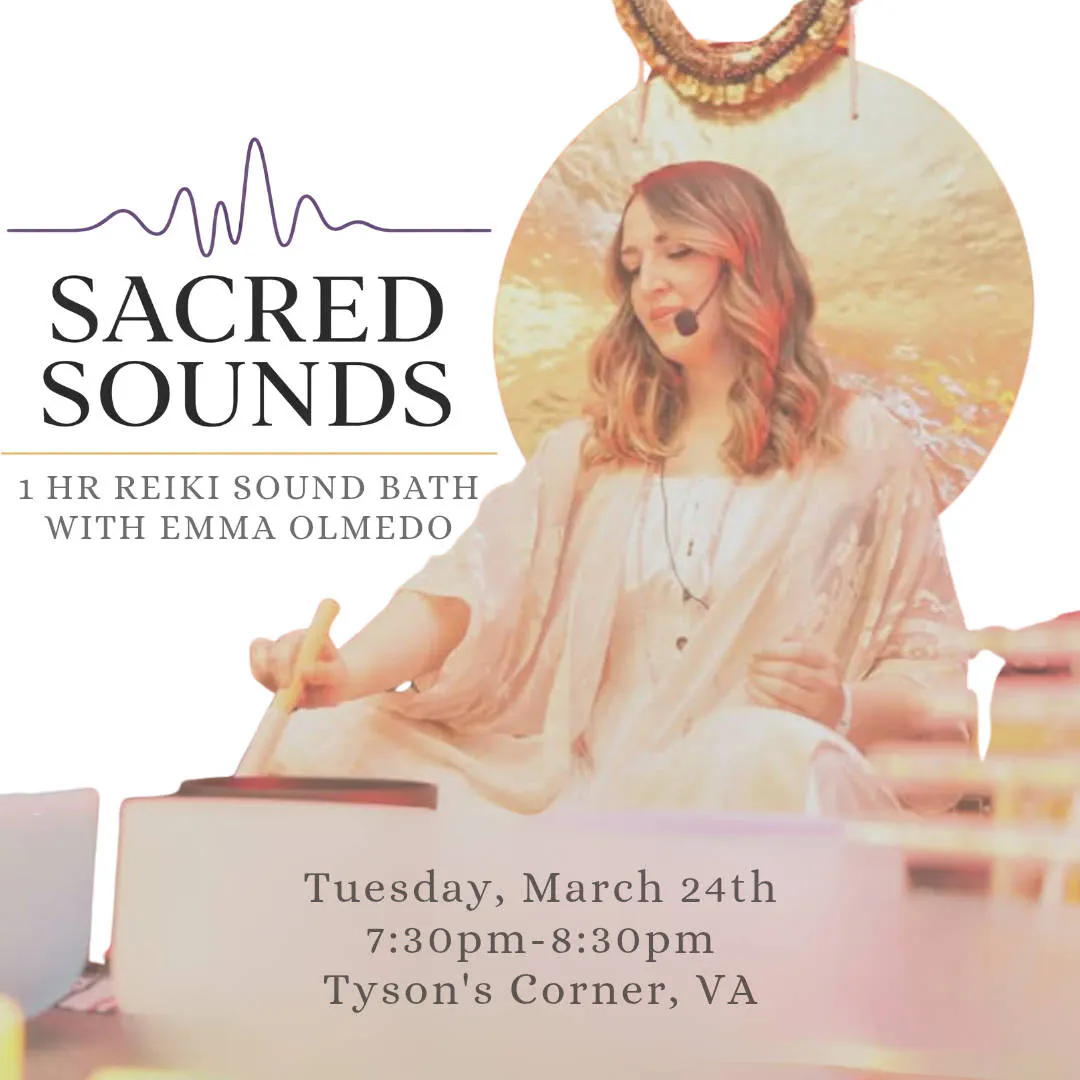 Sacred Sound: 1 Hour Sound Bath event banner