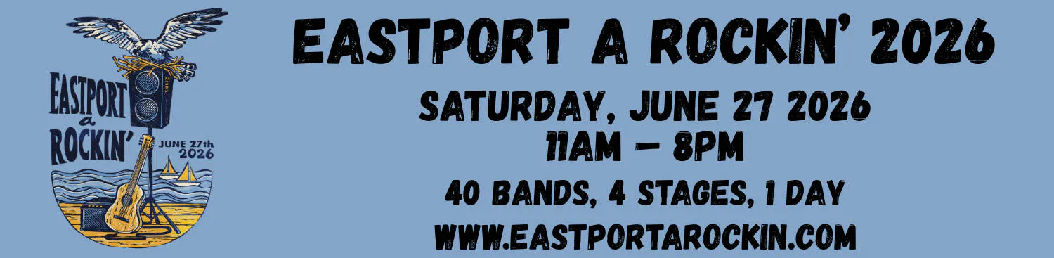 Eastport A Rockin' 2026 event banner