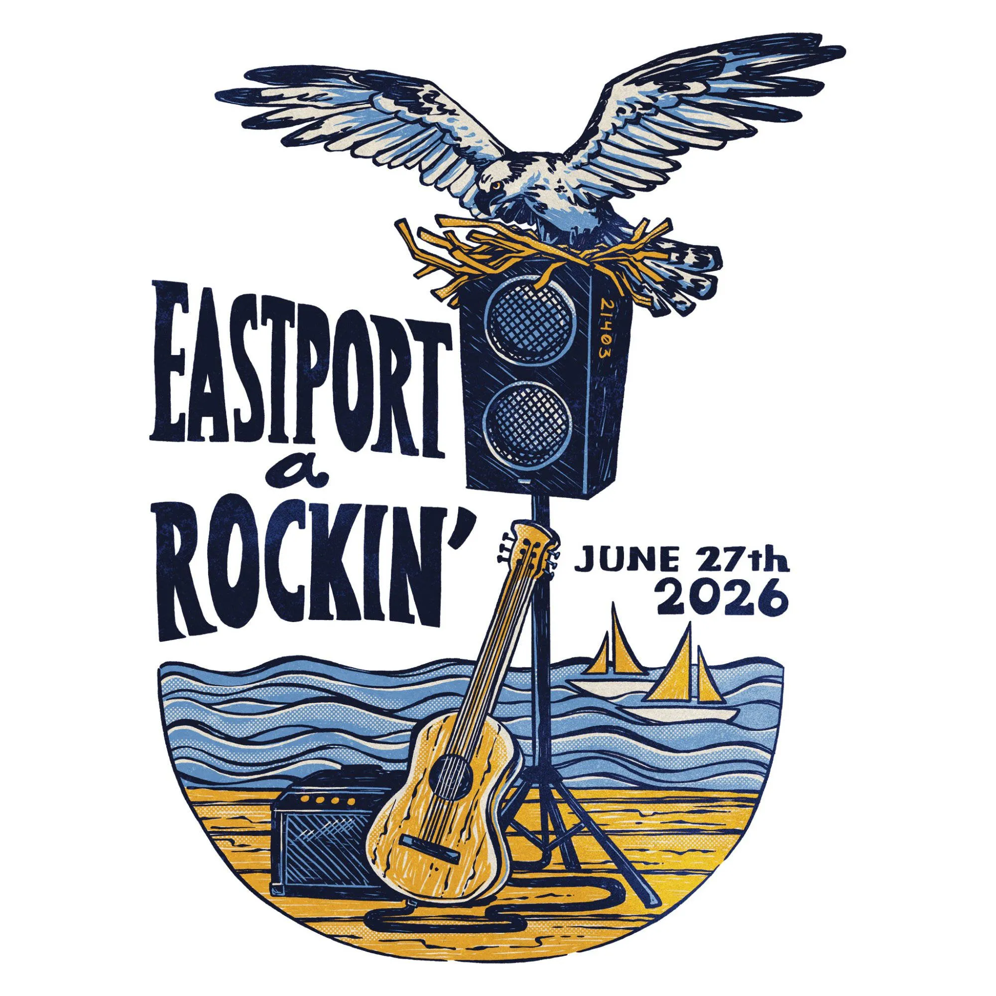 Eastport A Rockin' 2026 event banner
