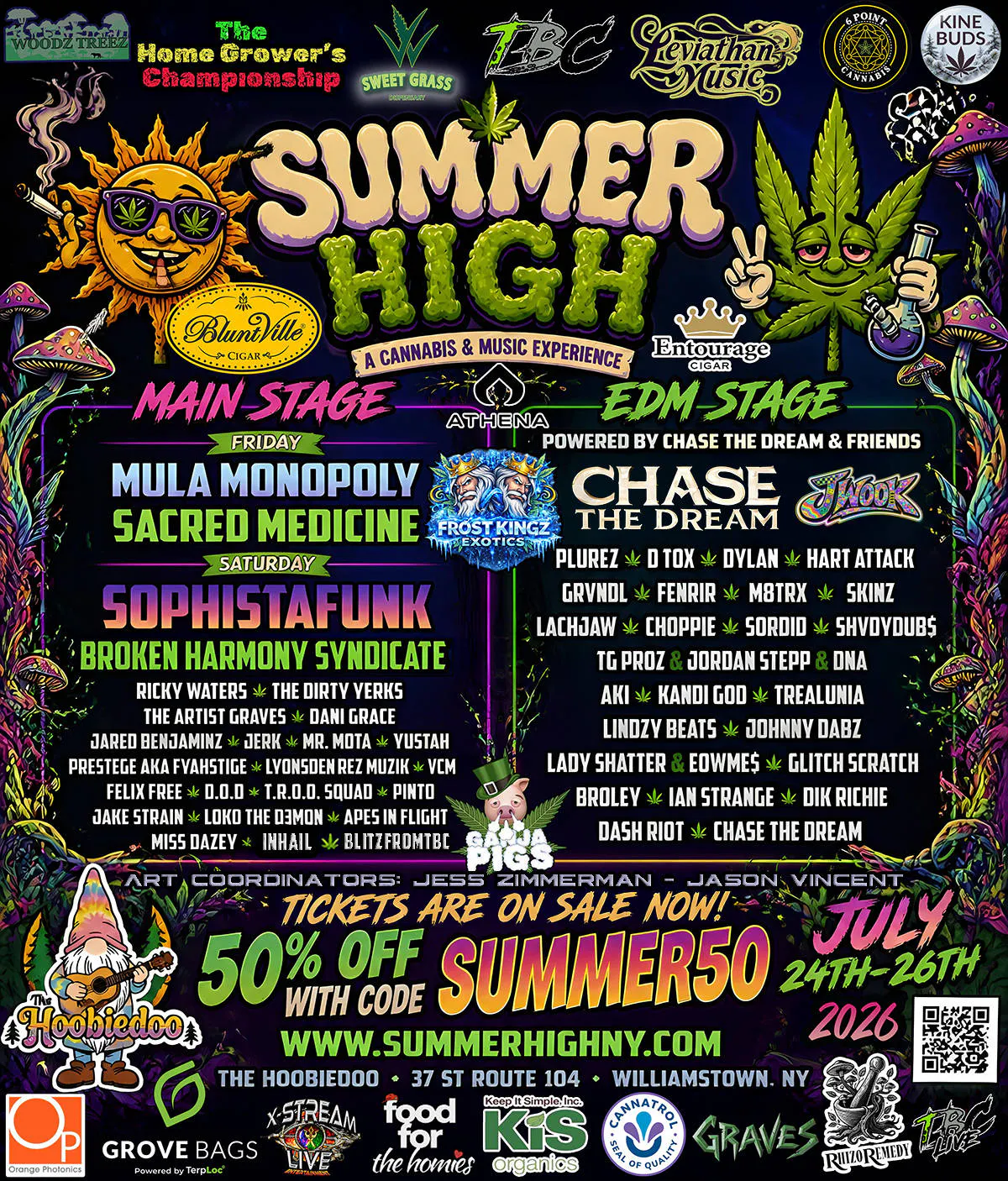 Summer High: Cannabis | Arts | & Music Festival event banner