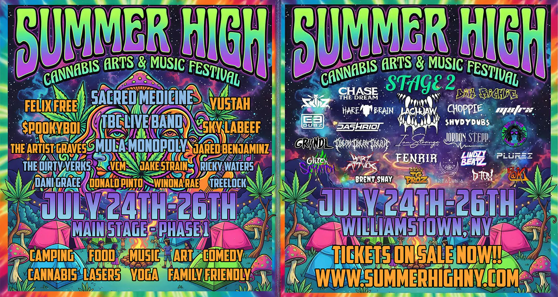 Summer High: Cannabis | Arts | & Music Festival event banner