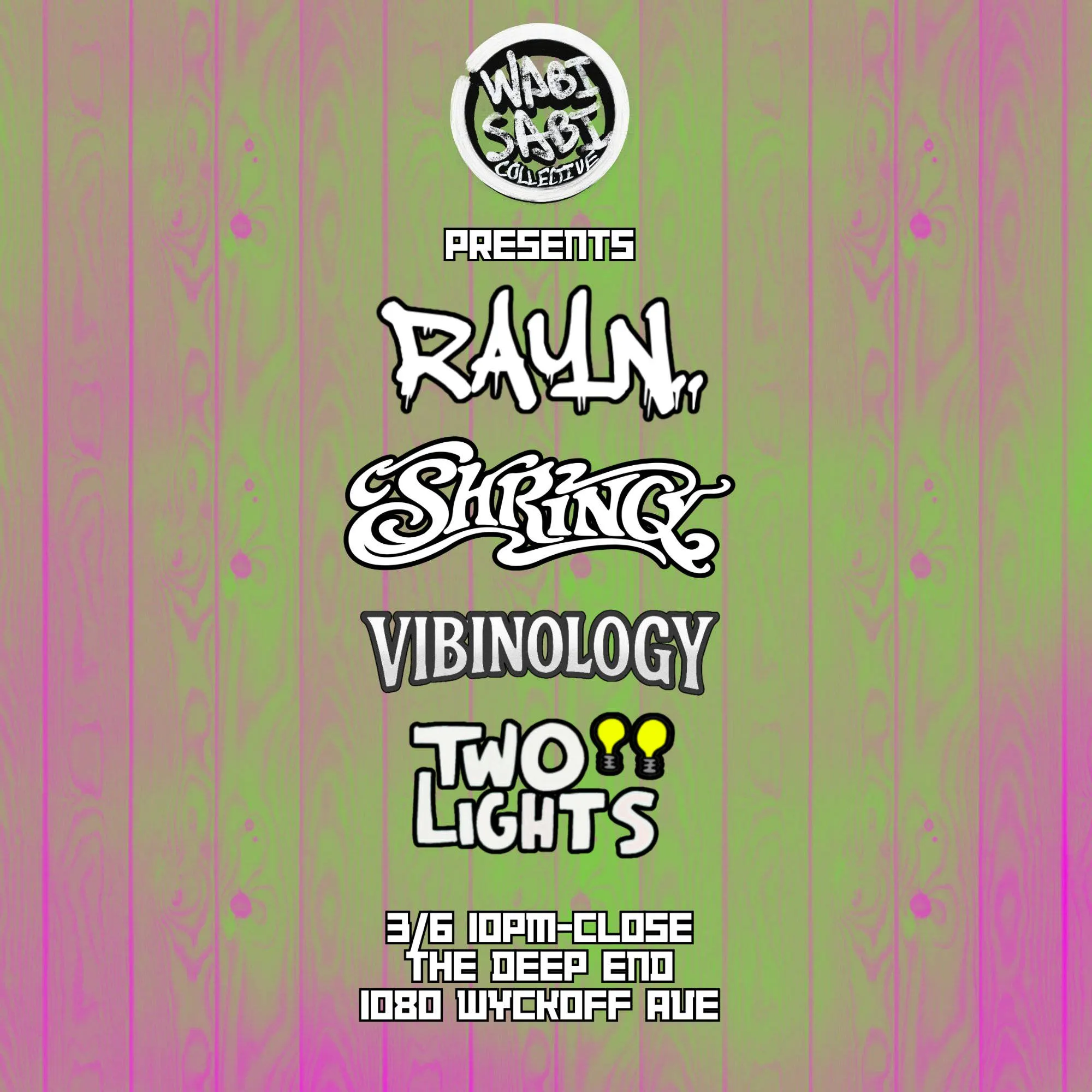 Wabi Sabi Presents: Rayn event banner