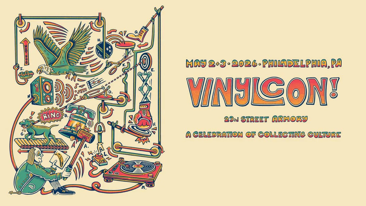 VinylCon! Philadelphia - May 2-3, 2026 event banner