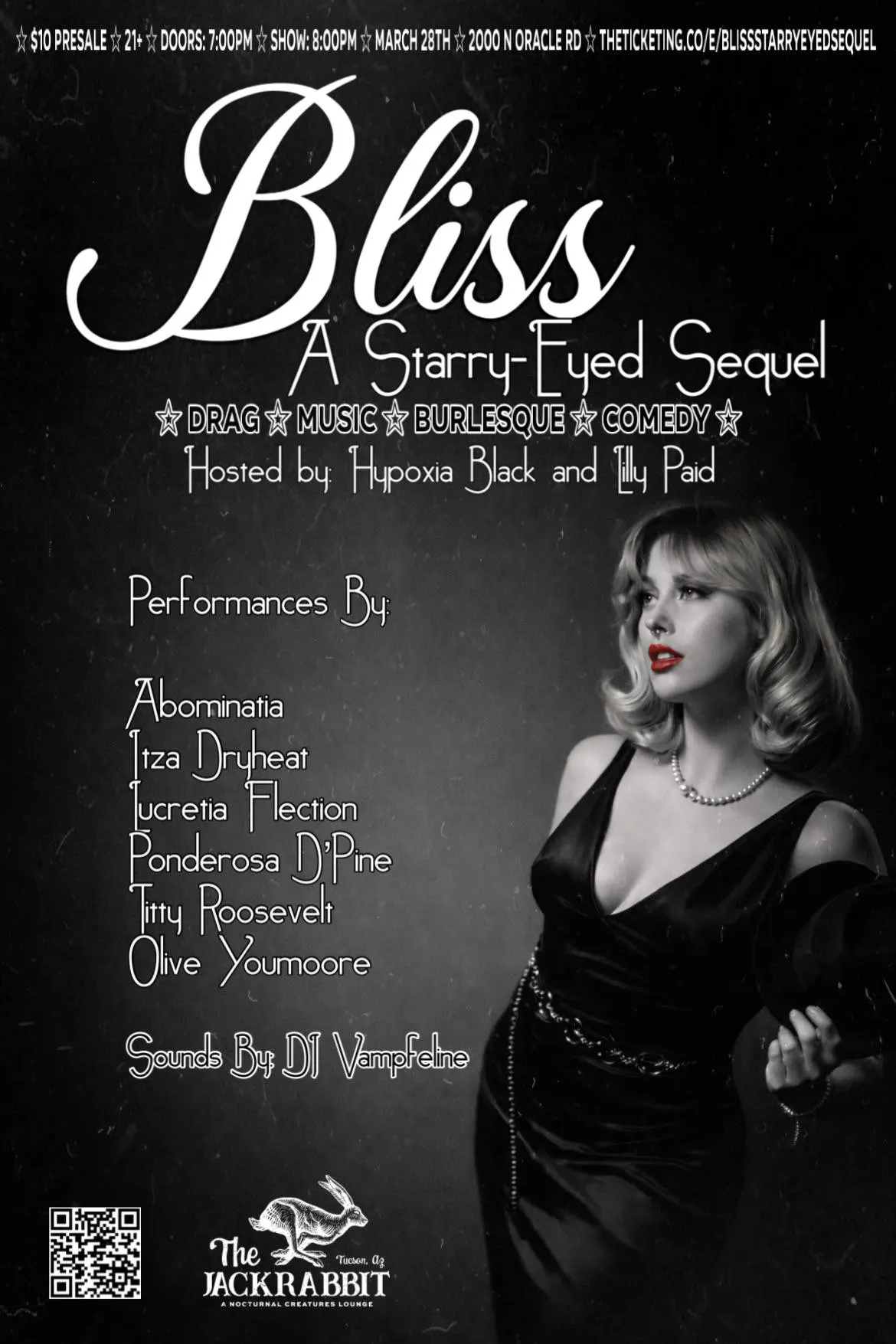 Bliss: A Starry-Eyed Sequel event banner