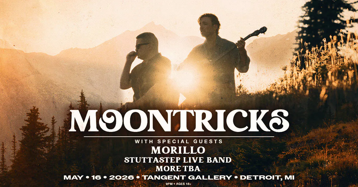Moontricks + Morillo @ Tangent Gallery event banner