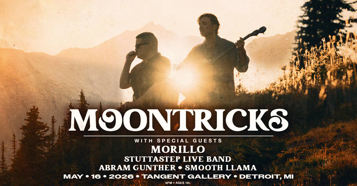 Moontricks + Morillo @ Tangent Gallery event banner