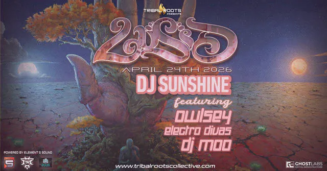 Tribal Roots presents LUSID event banner