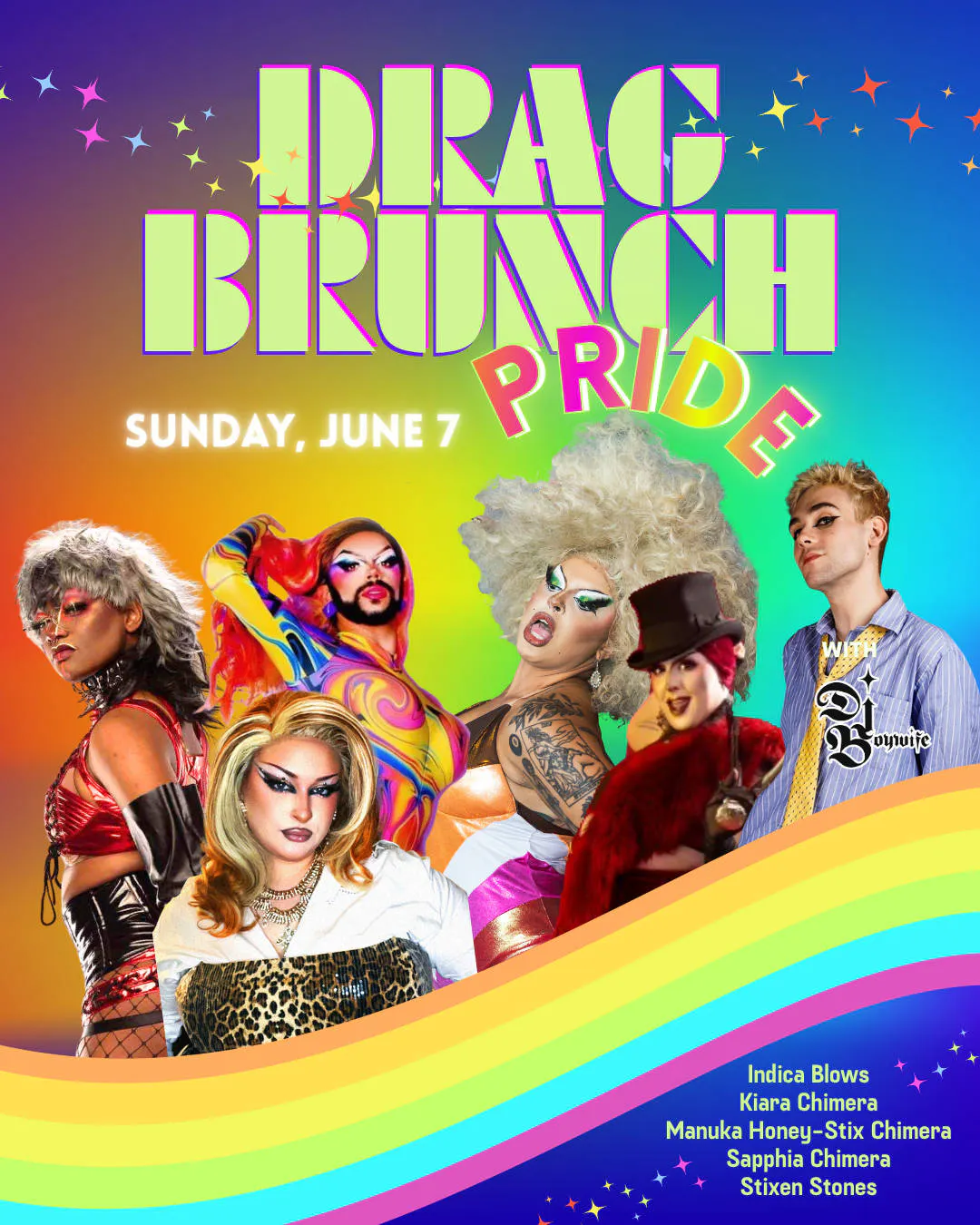 Galaxie Drag Brunch: PRIDE DAY! event banner