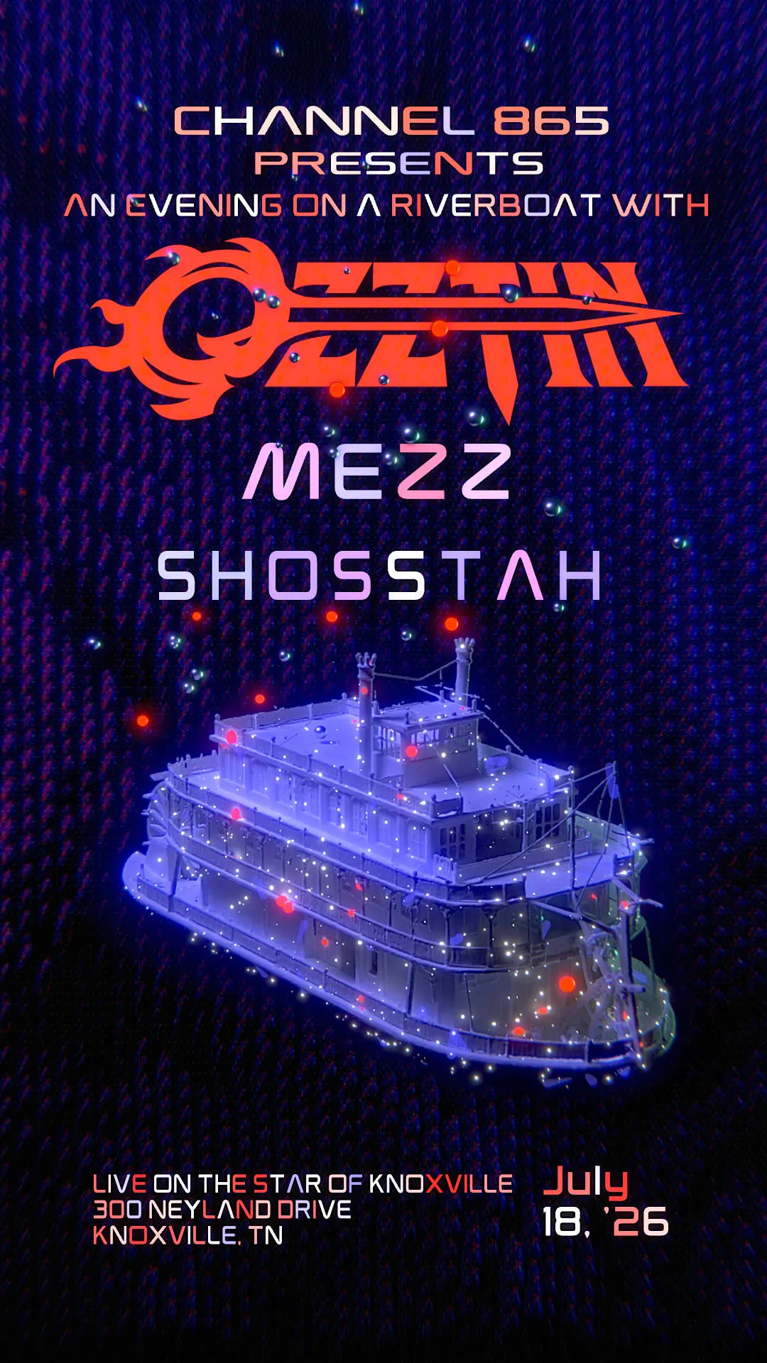 Ozztin on The Star of Knoxville event banner