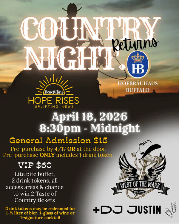 Country Night Returns with West of the Mark + DJ Justin! event banner