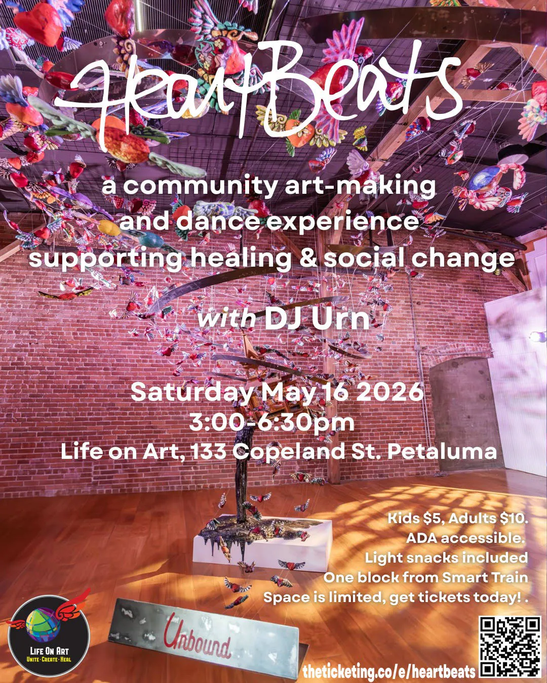 HeartBeats event banner