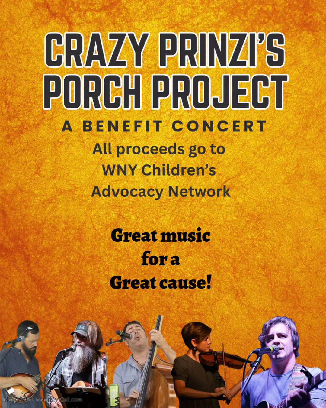 Crazy Prinzi's Porch Project event banner