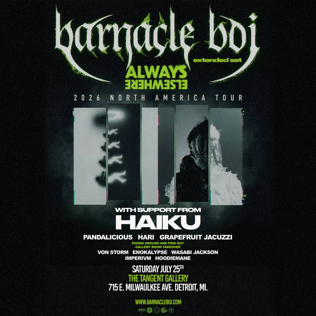 Barnacle Boi Always, Elsewhere Album Tour (Extended Set) event banner