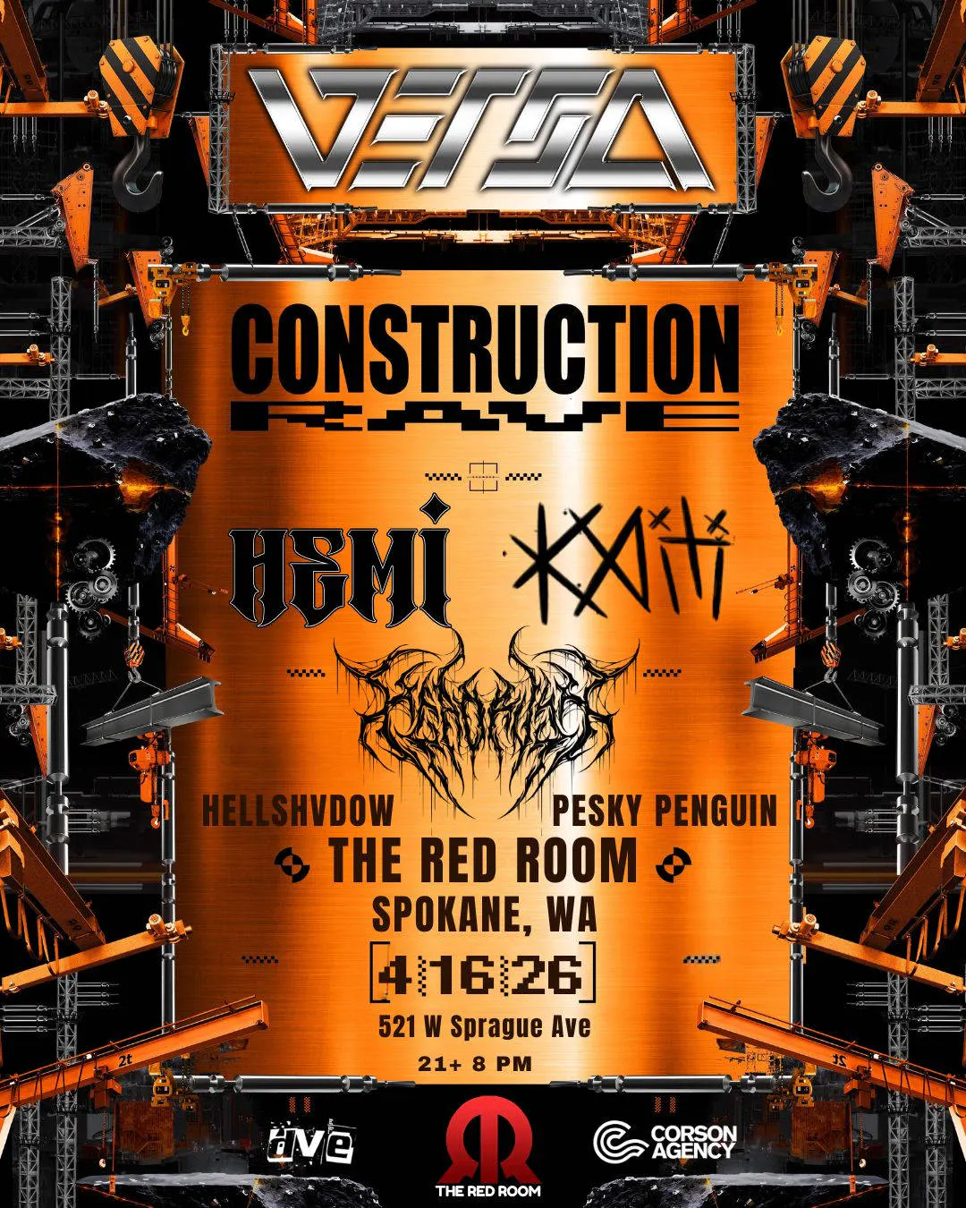 VERSA - Construction Rave - 4.16.26 - ThuRRsday event banner