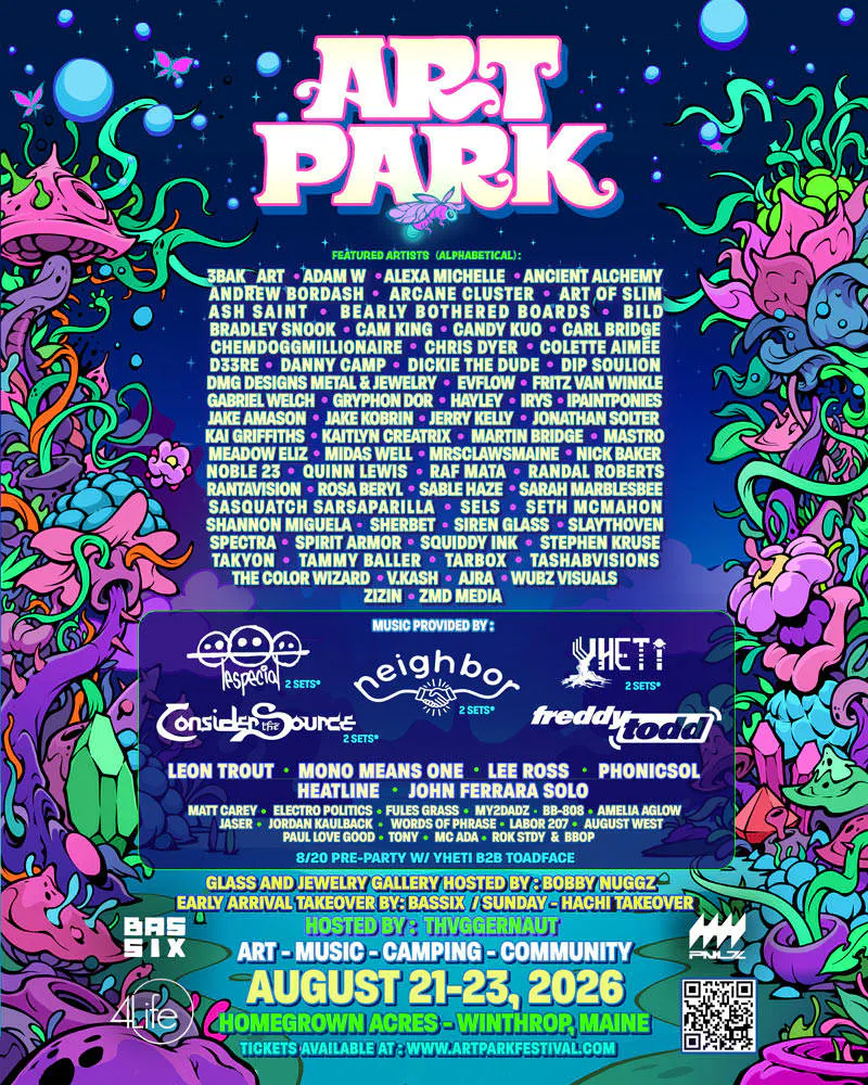 Art Park Festival 2026 event banner
