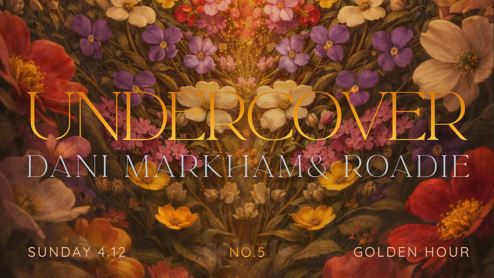 Undercover: An Intimate, Sonic Experience featuring ROADIE event banner