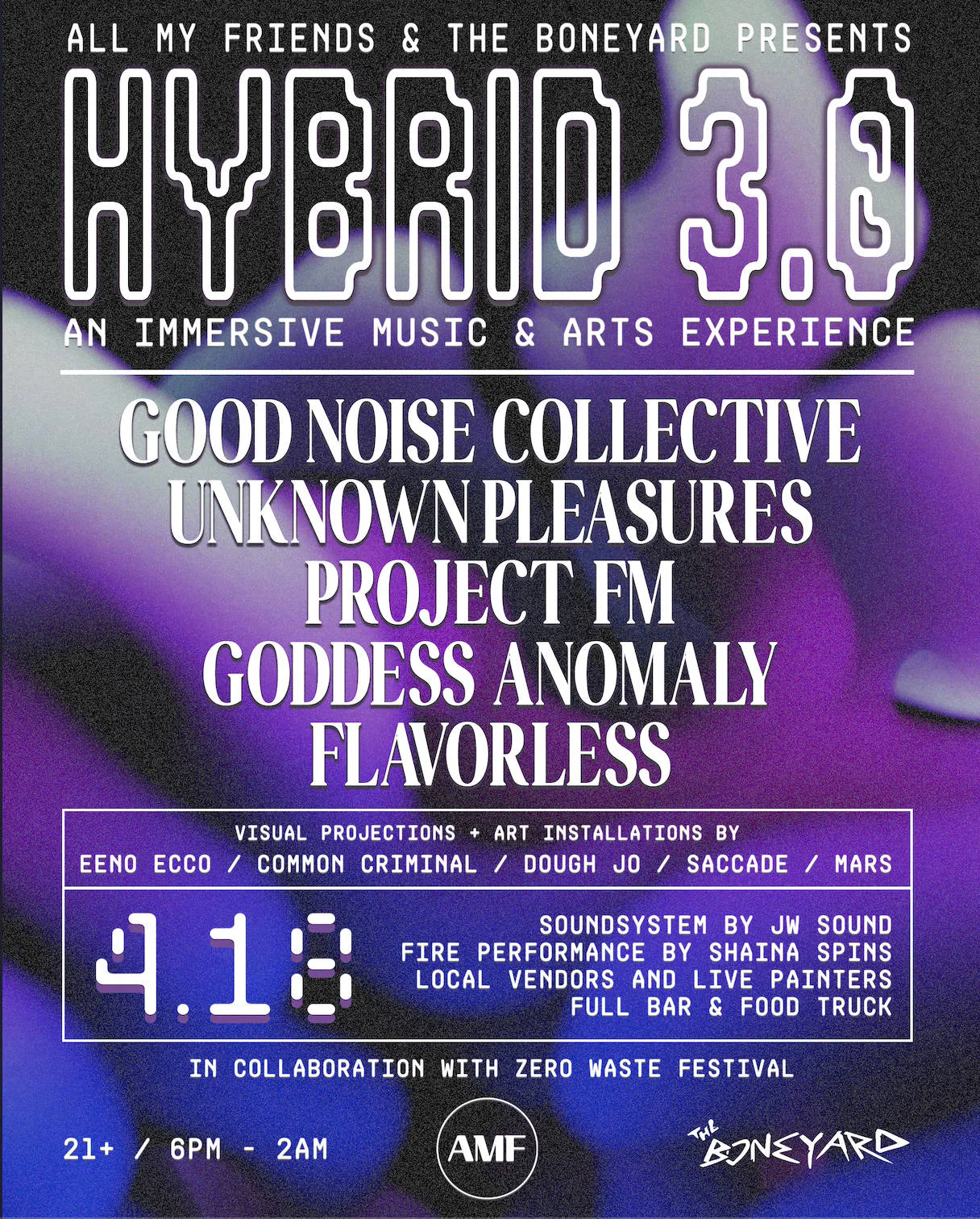 HYBRID 3.O at THE BONEYARD 🏴‍☠️ event banner