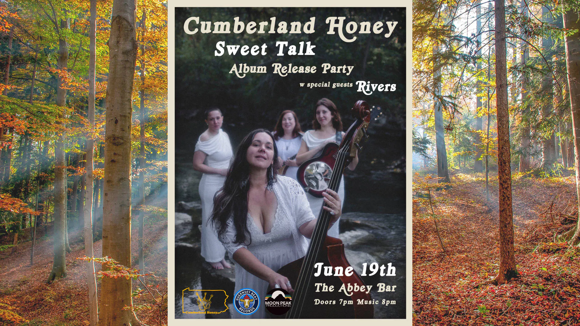 Cumberland Honey Album Release Party wsg RIVERS | Harrisburg PA event banner