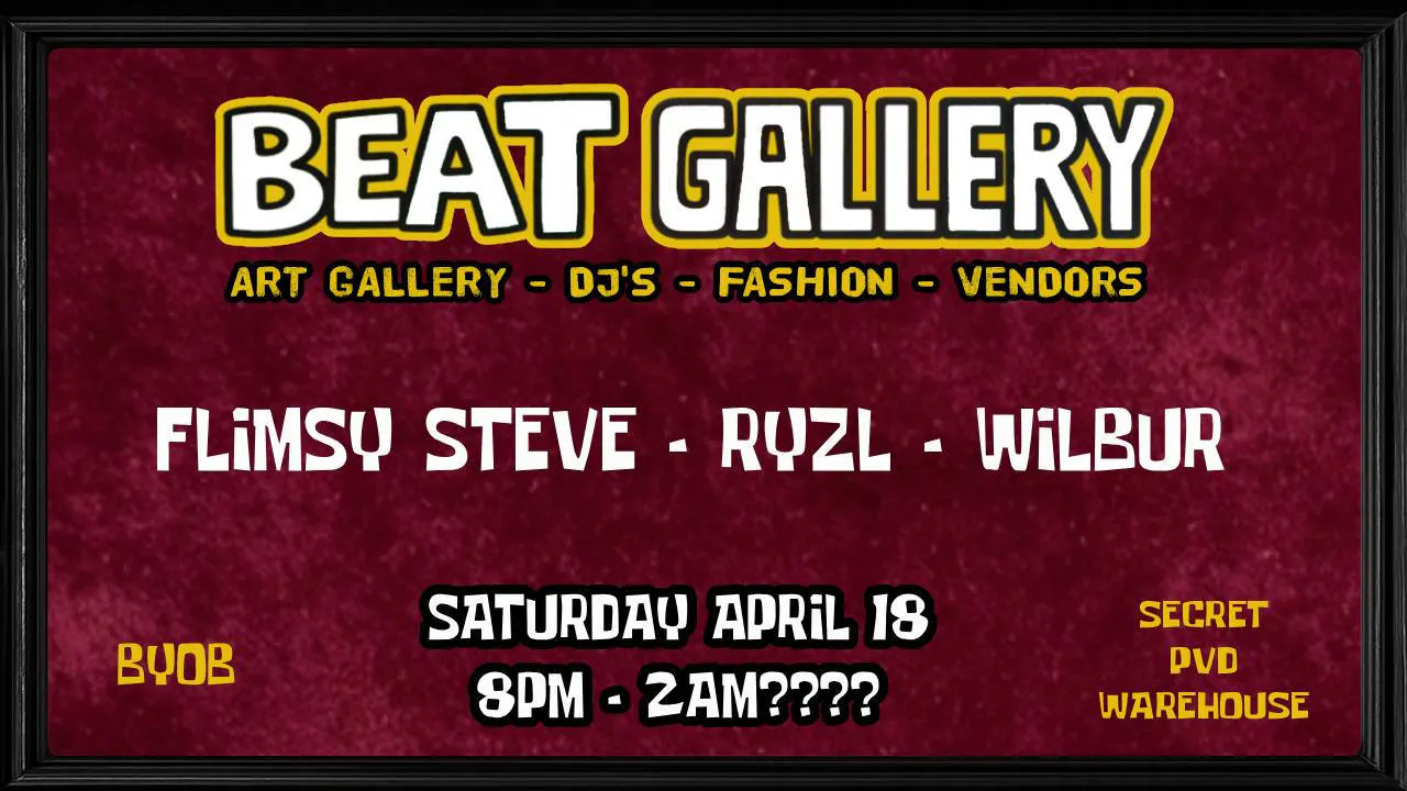 BEAT GALLERY VI (April 18) event banner