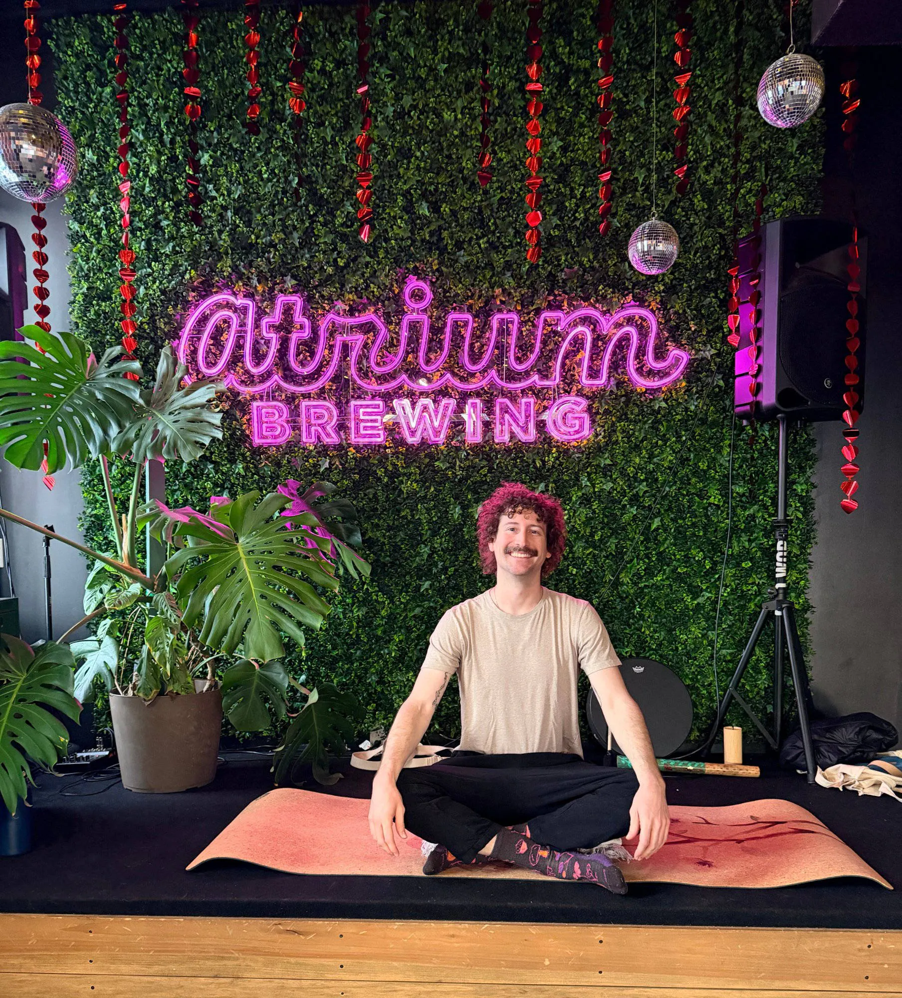 Summer Sunday Yoga at Atrium Brewing (Logan Street) event banner
