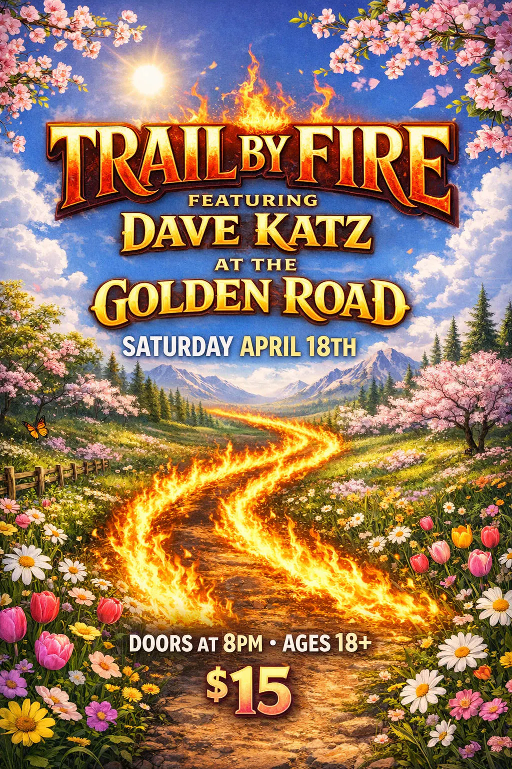 Trial by Fire event banner