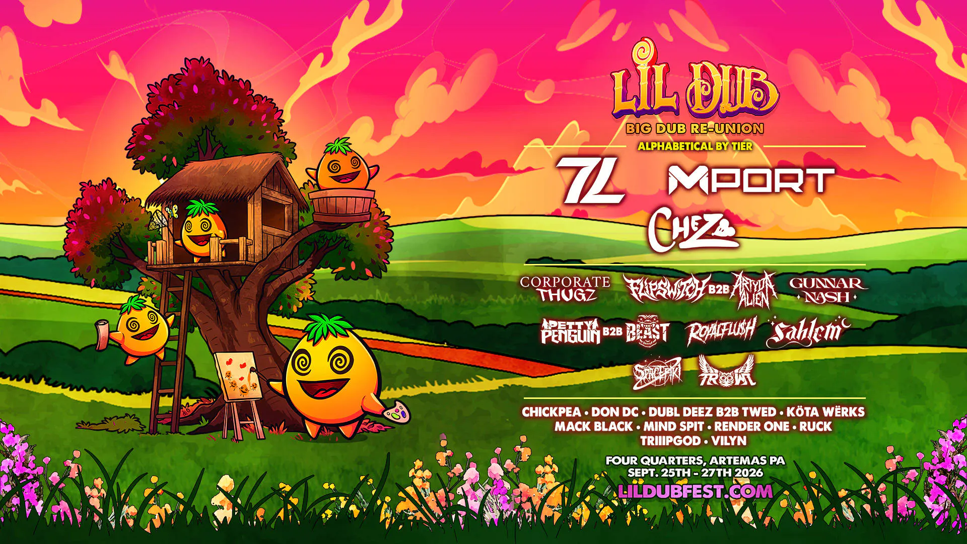 Lil Dub Festival 2026 event banner