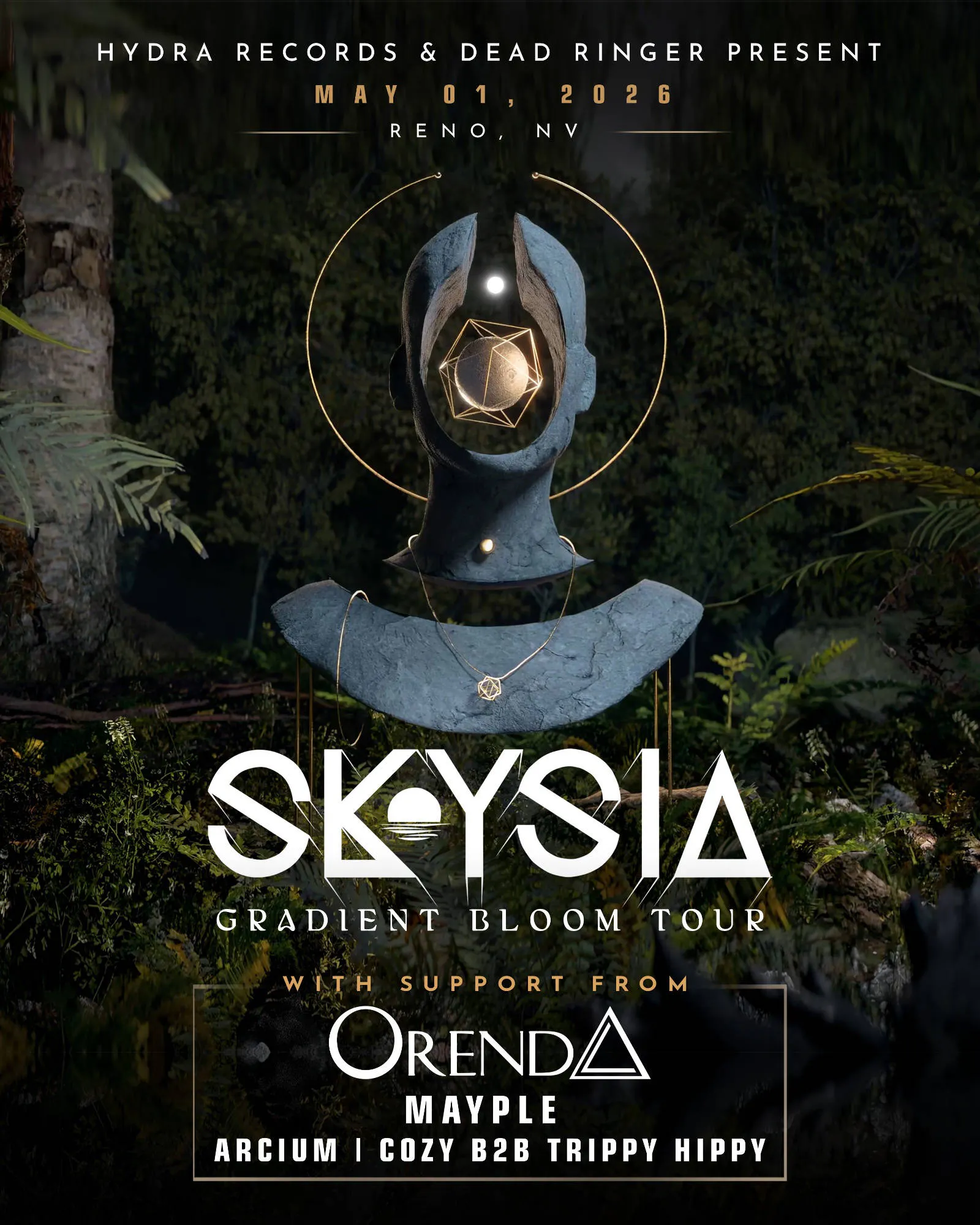 Skysia Gradient Bloom Tour event banner