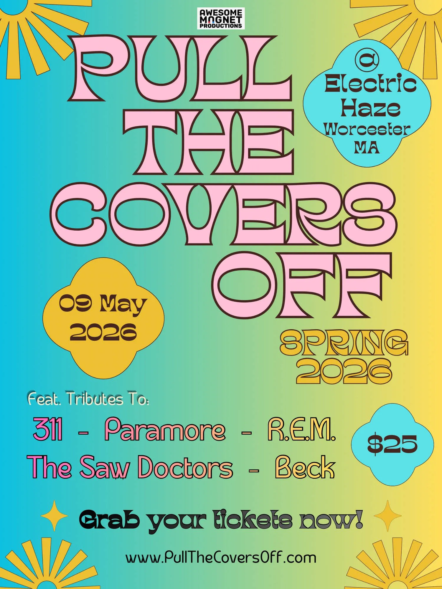 Pull the Covers Off event banner