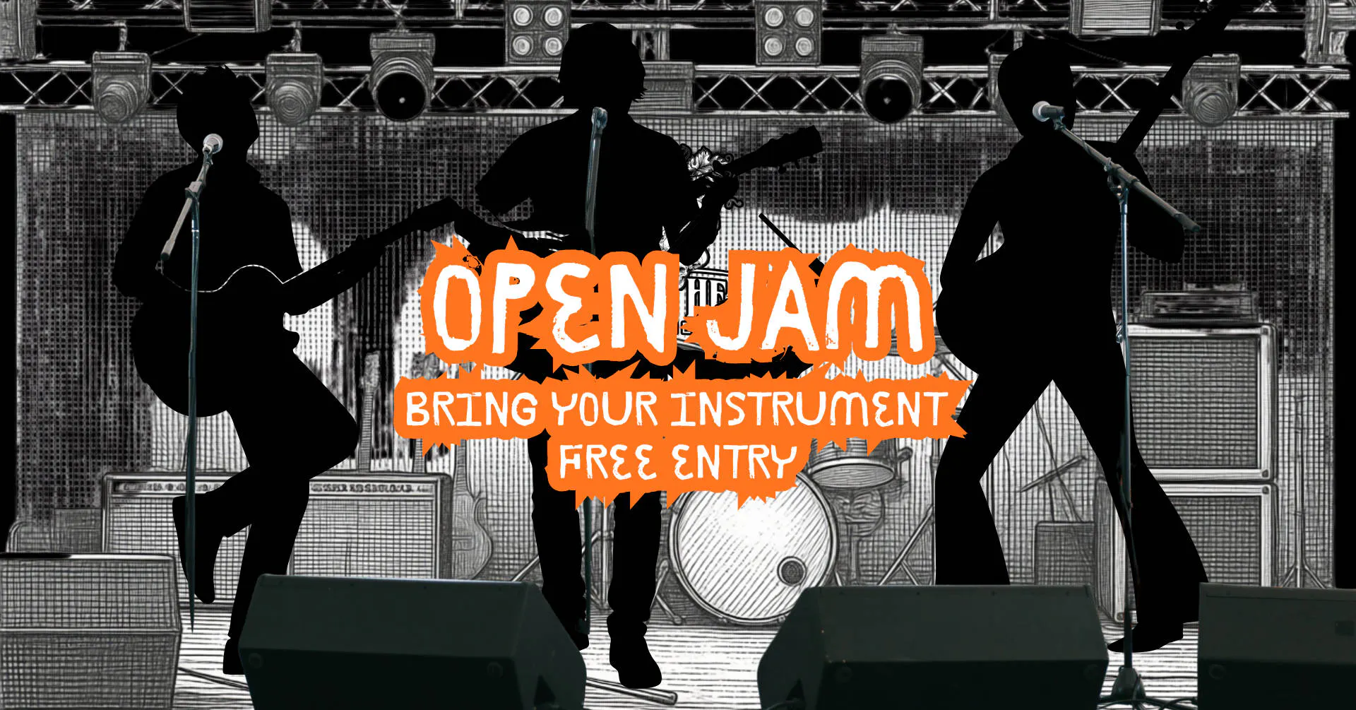 Dead Head Winery - Open Jam event banner