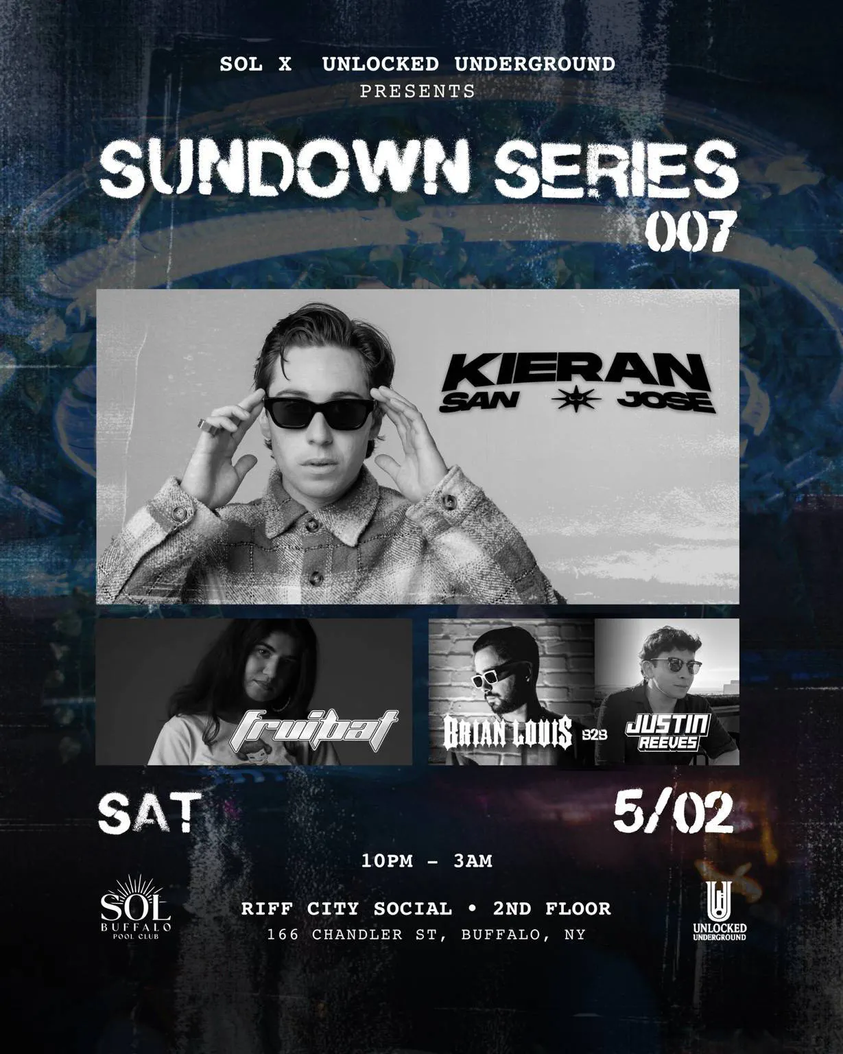 Sundown Series Season Finale - Kieran San Jose (Hosted by SOL & Unlocked Underground) event banner
