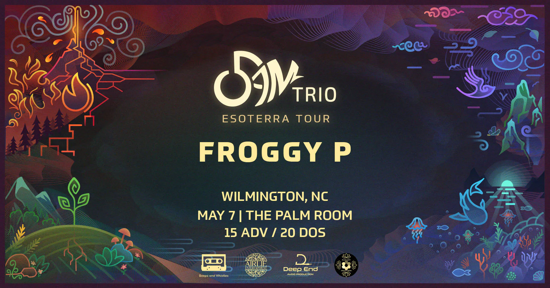 5AM Trio ft Froggy P event banner