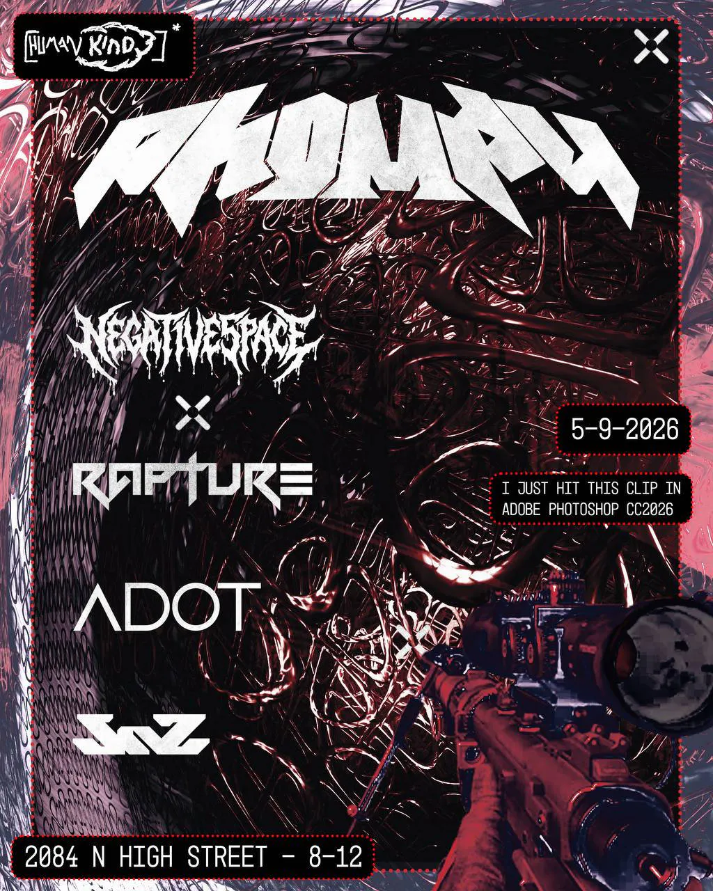 Human(Kind) Presents 140Bpms event banner