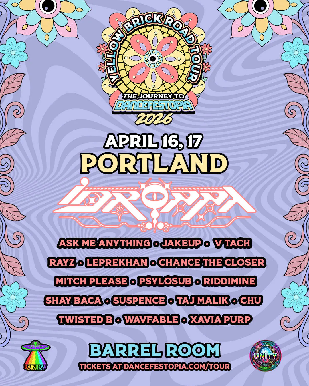 PORTLAND TWO NIGHT TICKET event banner