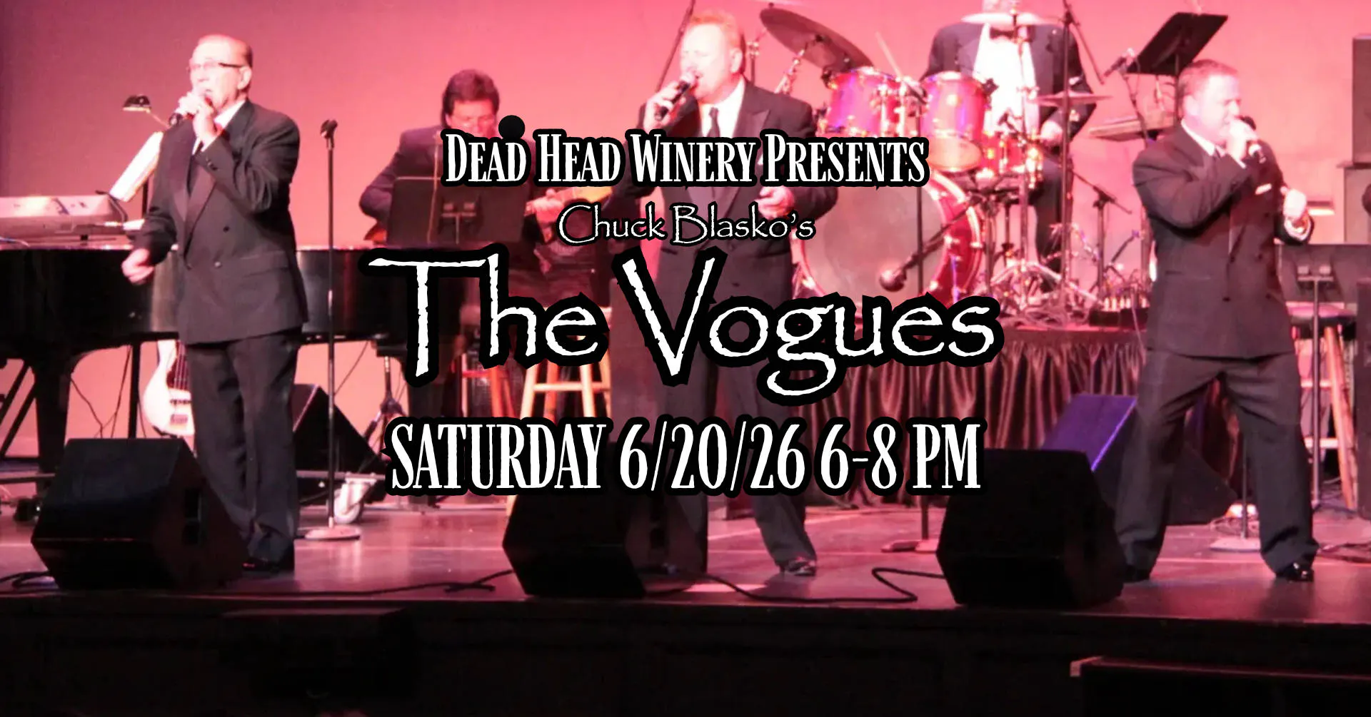 The Vogues event banner