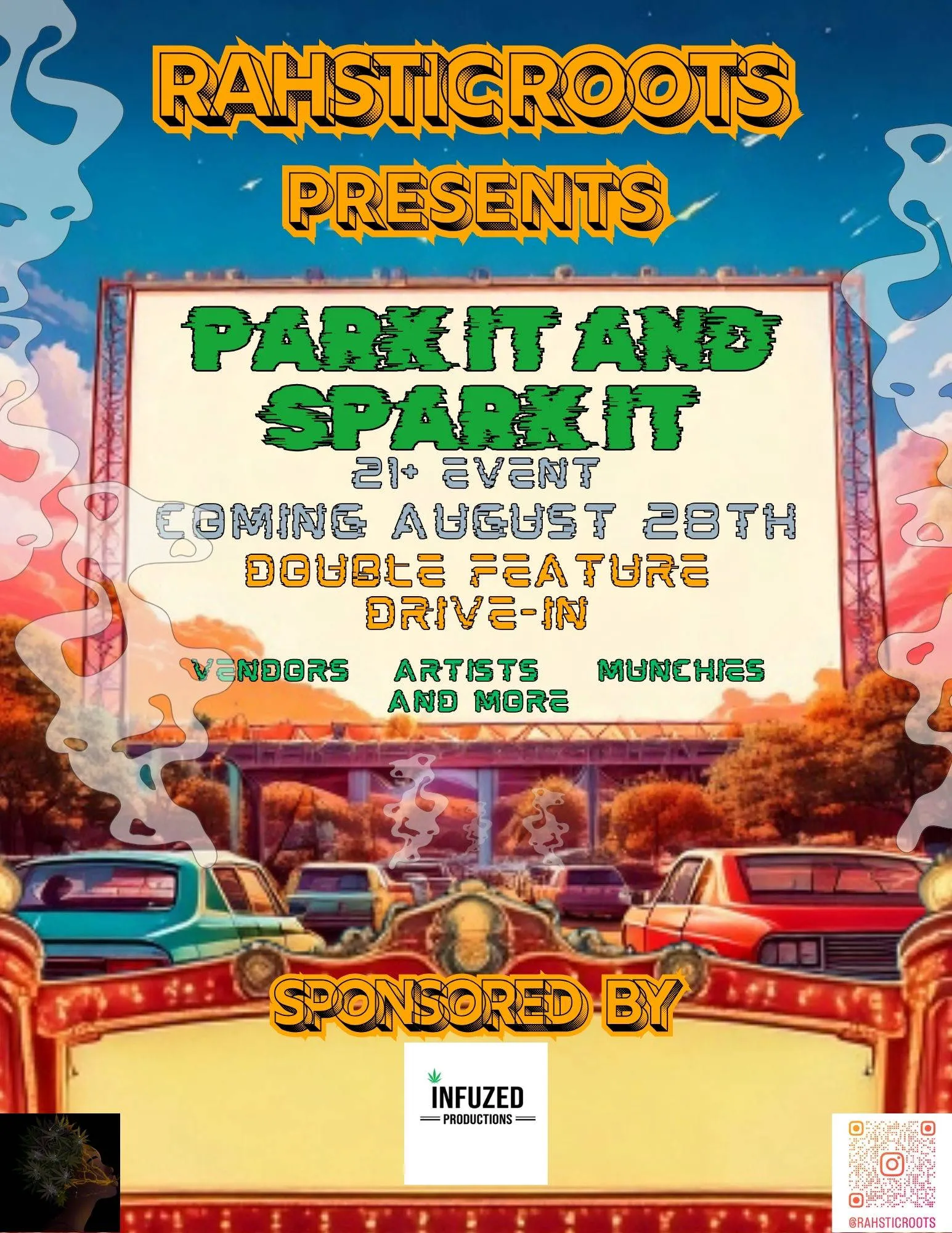 PARK IT AND SPARK IT 🎥🍿🔥 event banner