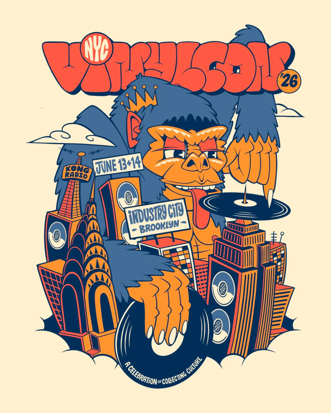 VinylCon! NYC - June 13-14, 2026 event banner