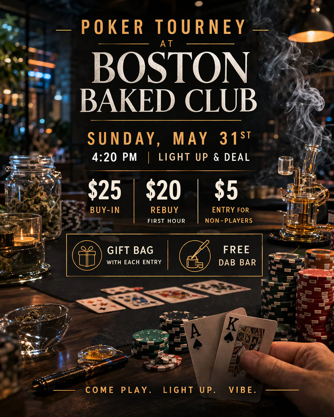 Boston Baked Poker event banner