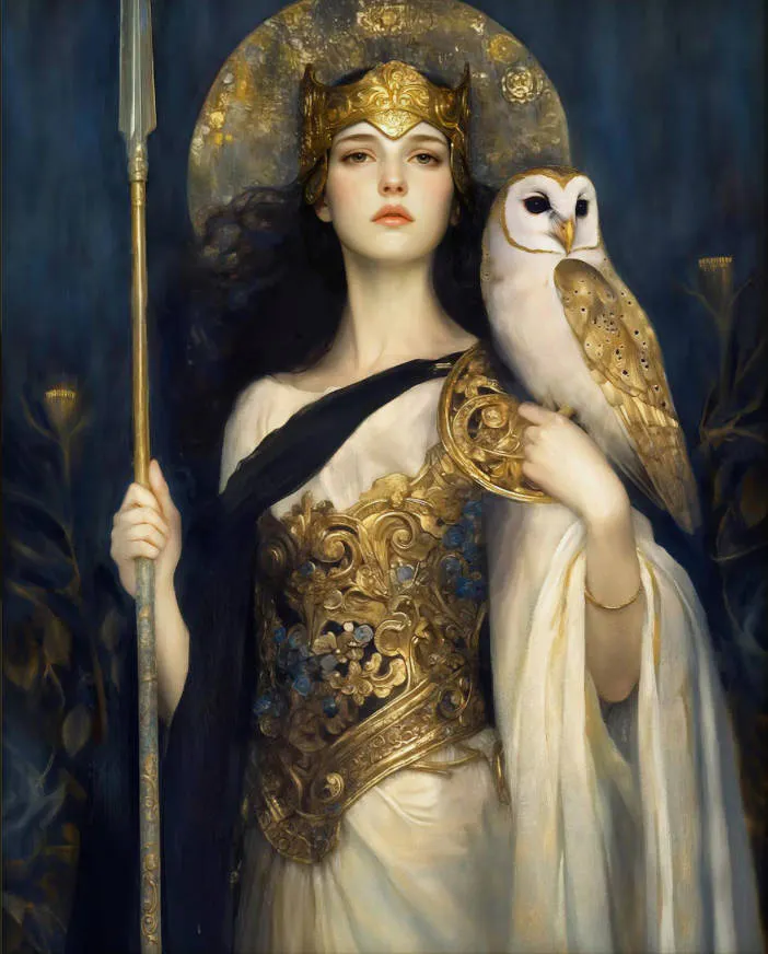The Velvet Observatory Honors Athena event banner