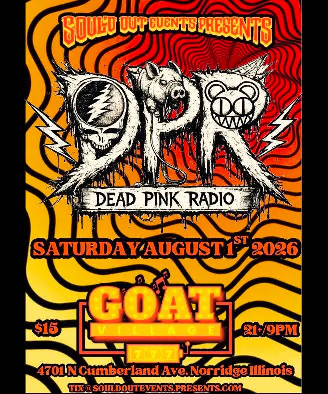 Dead Pink Radio at Goat Village event banner